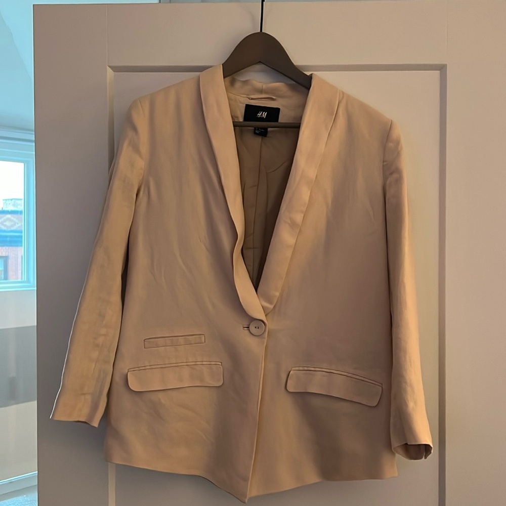 H&M Pink Blazer - Size 8